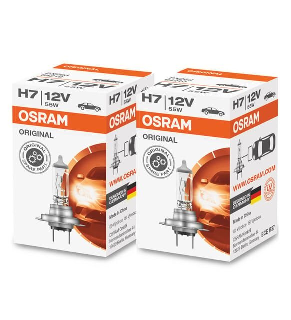 12V STANDART H7 AMPUL 55W ALMAN MALI (OSRAM 64210)