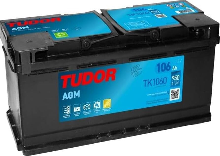AKU 12V 106 AH  950A START STOP AGM L06 (392X175X190) (TUDOR TK1060)