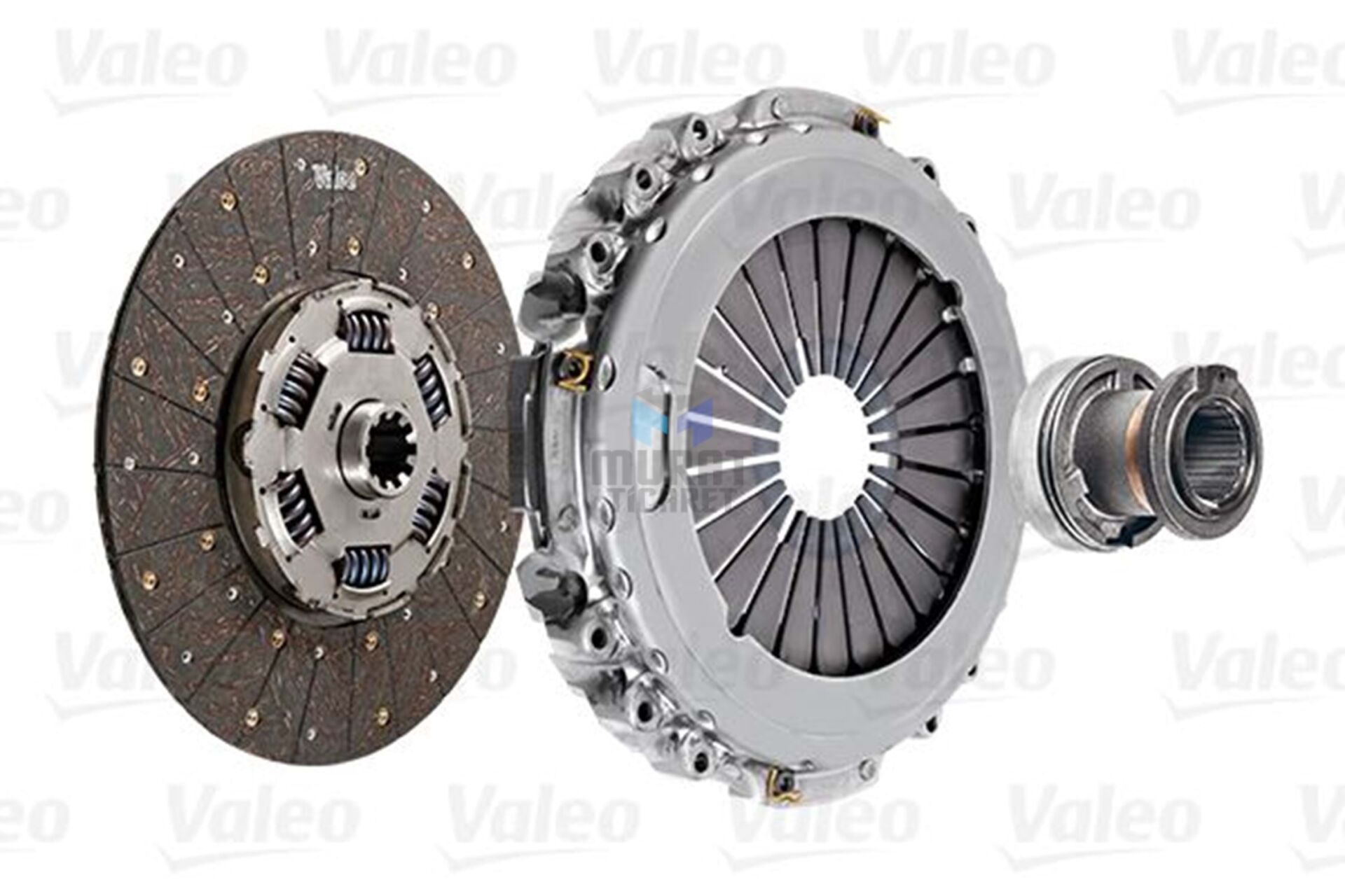 DEBRİYAJ SETİ 430 MM MERCEDES AXOR OM457 EURO 3 (UZUN RULMAN*BASKI*BALATA ) (VALEO 827025)