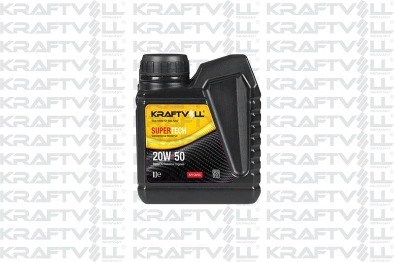 MOTOR YAĞI BENZİN-DİZEL 20W50 MİNERAL 1 LT CB/SC