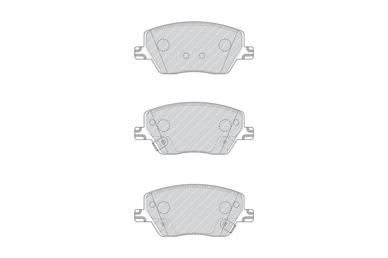 ON FREN BALATASI FIAT EGEA 1,3 / 1,4 / 1,6D MULTIJET 15>
